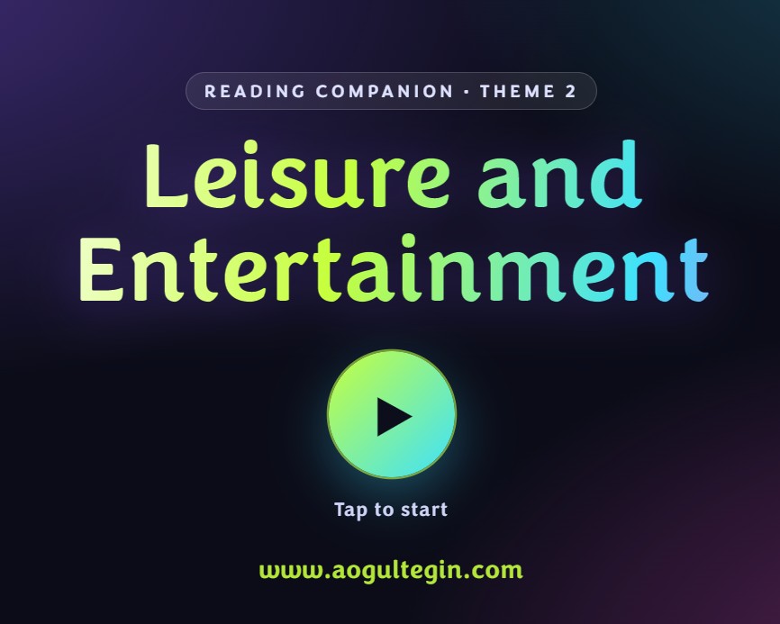 Leisure and Entertainment