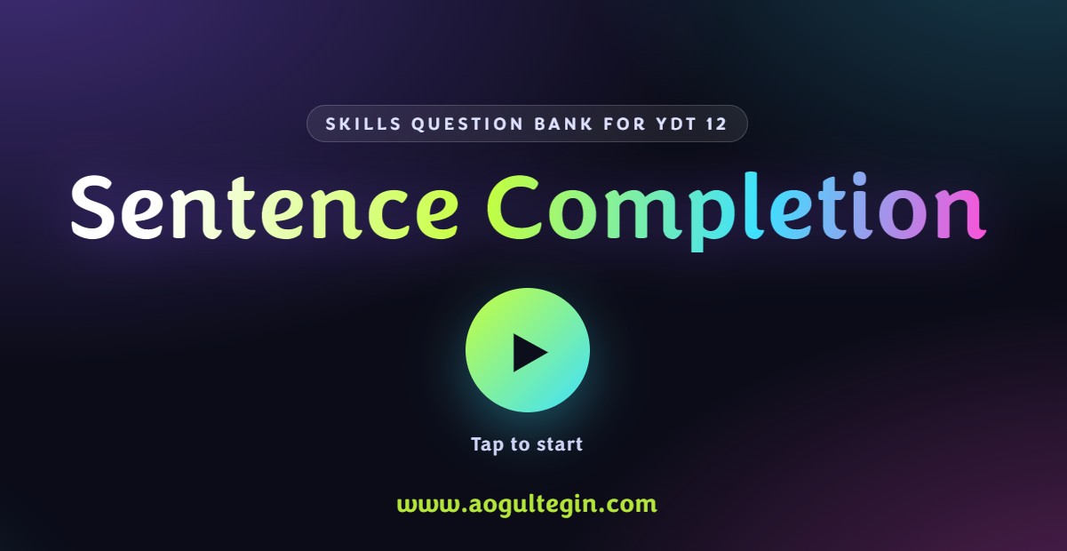 Sentence Completion