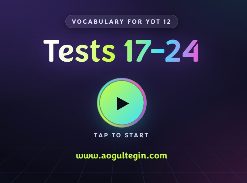 Tests 17-24