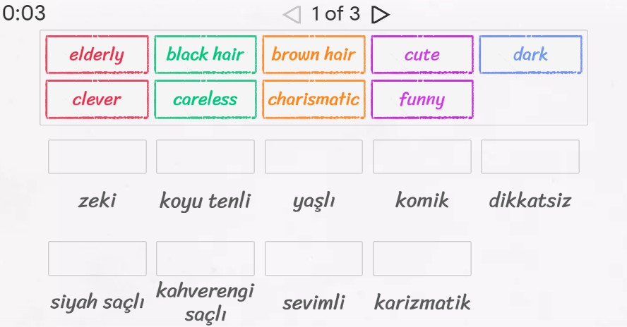 Words (A-F)