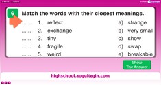 Vocabulary 4