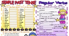 Past Tense: Regular Verbs 3