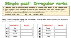 Past Tense: Irregular Verbs 2