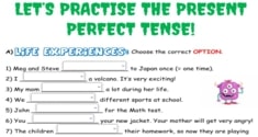 Present Perfect Tense