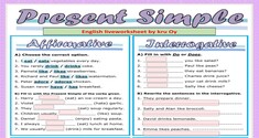 Simple Present Tense 2