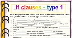 If Clause Type 1