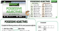 Possesive Adjectives