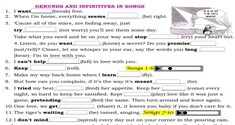 Gerunds & Infinitives 2