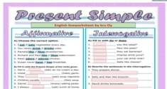 Simple Present Tense 2