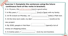 Future Continuous Tense 2
